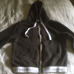 Calvin Klein Logo Hoodie Size Small